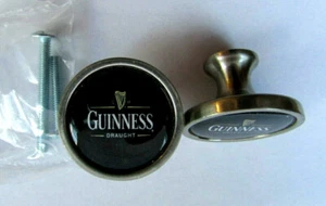 Guinness Cabinet Knobs, Guinness beer Logo Cabinet Pulls / kitchen knobs, ale - Picture 1 of 1