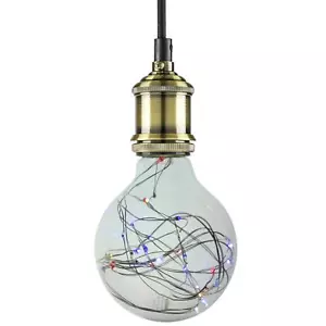 Sunlite G30 Globe Bulb, 30 Color Changing LED Fairy Lights, Medium (E26) Base - Picture 1 of 1