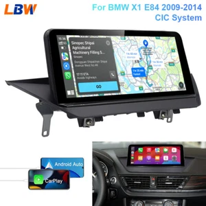 Radio Wifi Carplay 10.25'' Car Linux Screen For BMW X1 E84 2009-2014 CIC System - Picture 1 of 12