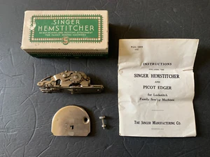 Singer Hohlsaum & Picoting Aufsatz 121387 mit Box und Handbuch - Bild 1 von 8