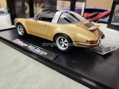 KK 1/18 Scale Models Porsche 911 Carrera RSR 3.0 Champagne Open Car DieCast - Image 1 of 4