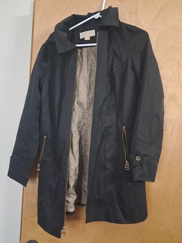 Giacca antipioggia Michael Kors nera taglia S