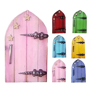 2pcs Miniature Fairy Home Window Door for Trees Yard Art Garden Sculpture decor - Picture 1 of 18