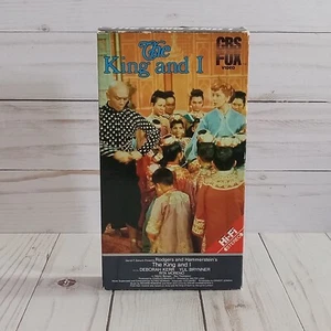The King and I VHS Tape 1956 Musical/Romance 1984 CBS/Fox Release - SHIPS FREE - Picture 1 of 10