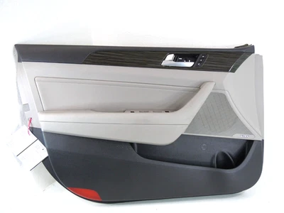2015-2017 Hyundai Sonata Front Interior Door Panel Driver Left OEM - Image 1 of 4