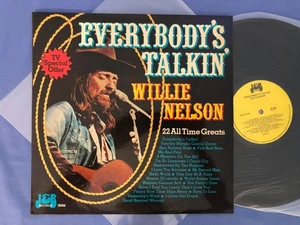 Willie Nelson Everybody's Talkin' 12" LP 1981 J&B Aus JB 068 - Bild 1 von 12