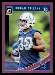 2018 Donruss Optic #131 Jordan Wilkins Pink Rookie Prizm COLTS - Picture 1 of 2