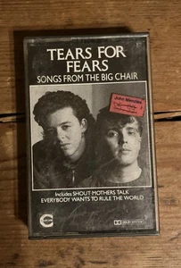 Tears for Fears Songs from the Big Chair - Cassette Tape MERHC58 Excellent Cond - Picture 1 of 2