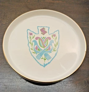 Plato de recuerdo de cerámica Fred Waring's Shawnee Inn, 6 3/4" - Imagen 1 de 5