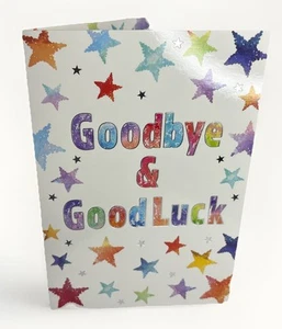 Goodbye And Good Luck Card - Picture 1 of 2