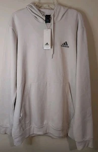 Neu mit Etikett Adidas Herren Feel Cozy Hoodie Sweatshirt XLT beige UVP $ 50 - Bild 1 von 17