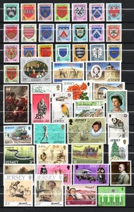 Jersey: a selection of 49 x MNH/MH stamps - Picture 1 of 1