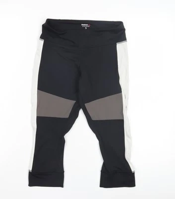 Leggings de compresión Reebok negros para mujer, talla S Foto 1 de 4