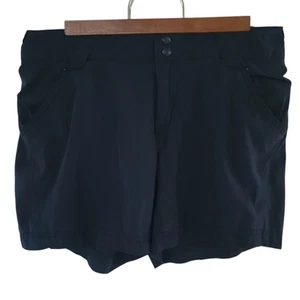 Pantaloncini Columbia PFG Active donna taglia 8 blu navy pesca outdoor escursionismo - Foto 1 di 11