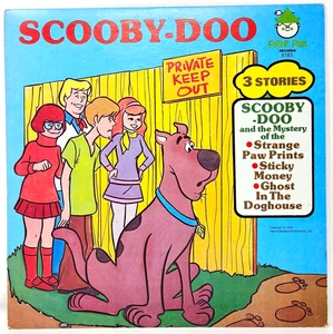 Scooby Doo 3 Stories Peter Pan Records 8183 LP 1976 Hanna Barbera Productions - Foto 1 di 6