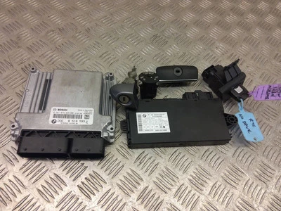 BMW 1 E82 E88 2010 Diesel Moteur ECU Kit Et Serrure Set 8510593 SKE33431 28672 - Photo 1/4
