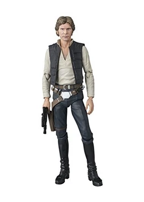 S.H. Figuarts Star Wars Han Solo A NEW HOPE 150mm ABS & PVC Action Figure - Image 1 of 4