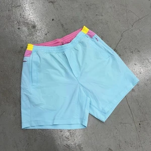 Bird Dogs Lined Boom For Your Boomstick Athletic Gym Shorts Mens Large Blue Pin - Picture 1 of 13