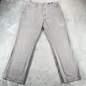 Vineyard Vines Breaker Pants Men's 36x30 Gray Chino Preppy Casual - Picture 1 of 15