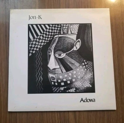 Jon•K - Adowa Vinyl LP Record (Village Music, 1987) VG+ - Image 1 of 4