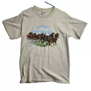 Subvenciones de Colección Farm Gildan Ultra Algodón Talla Mediana Clydesdale Stage Coach - Imagen 1 de 7