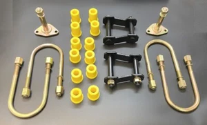 REAR SUSPENSION LEAF SPRING FITTING KIT 2 SIDE FOR MAZDA B2500 2.5TD 12V 99-06 - Picture 1 of 1