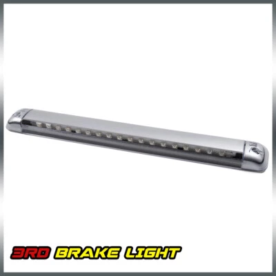 LED Third 3rd Tail Brake Light Chrome Fit For 1992-04 Chevy Gmc C/K Tahoe Yukon - Image 1 of 4