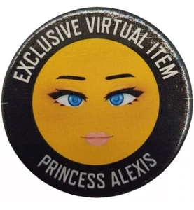 ROBLOX Celebrity Series Barbie Princess Alexis FACE Toy Code *Sent in Messages* - Picture 1 of 1