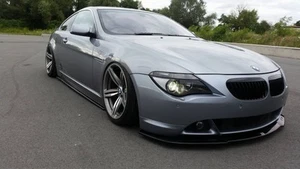 Labio de alerón Cup negro para BMW Serie 6 e63 e64 difusor enfoque espada alerón - Imagen 1 de 3