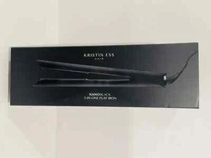 KRISTIN ESS NANOBLACK DEFINING + DETALING MINI FLAT IRON MODEL: KES0340 BOXED - Picture 1 of 5