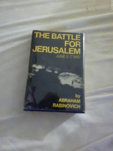 1972 1st hb@dj The Battle for Jerusalem June 5-7 1967 by Abraham Rabinovich - Picture 1 of 7