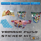Pw50 Decals Graphics Yamaha Pw 50  Peewee Double Laminated Stickers Decals 8