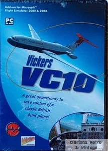 Microsoft Flight Simulator 2002/2004 Complemento - Vickers VC10 - PC - Nuevo Precintado - Imagen 1 de 2