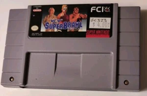 Super Nintendo SNES WCW Super Brawl solo carrello da wrestling, testato - Foto 1 di 1