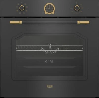 FORNO INCASSO MULTIFUNZIONE TERMOVENTILATO BEKO RBIM19200AD Antracite 72 L cl.A - Immagine 1 di 4