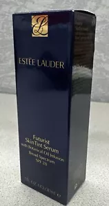Base en suero Estee Lauder Futurist SkinTint con SPF20 8N2 Rich Expresso 1 oz - Imagen 1 de 4