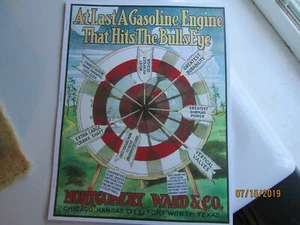 Montgomery Ward Co BullsEye, Jacobson Gasoline Engines Catalog, all sizes - Picture 1 of 4