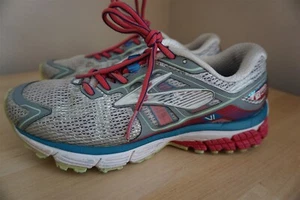 Brooks Ravenna VI Women's Pink Blue Silver Size 7.5 - Picture 1 of 9
