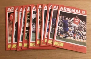 Arsenal 1986/87 Selection of Home League Programmes from menu Away Teams N-W - Picture 1 of 12
