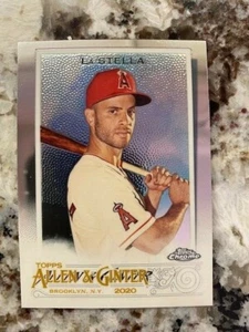 2020 TOPPS ALLEN & GINTER CHROME BASE CARD ANGELS TOMMY LA STELLA #154 - Picture 1 of 1