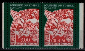 FRANCIA 1998 Giornata del francobollo (da LB) 2v MNH** - Picture 1 of 1