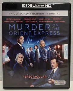Murder on the Orient Express (4K Ultra HD, Blu-ray, 2017) Digital EXPIRED  - Imagen 1 de 4