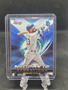 2019 BOWMAN BEST NEOPHYTE SENSATIONS FERNANDO TATIS JR PADRES - Bild 1 von 2