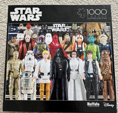 Rompecabezas Coleccionista Star Wars Raro Buffalo 1000 Piezas Foto 1 de 4