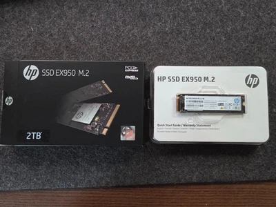 HP EX950 2TB M.2 2280 PCIe 3.1 x4 NVMe 3D TLC NAND Internal SSD 5MS24AA#ABC - Image 1 of 4