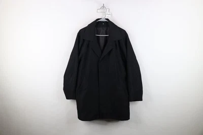 Chaqueta gabardina vintage de los 90 Ralph Lauren para hombre 38S con botones de microfibra descolorida Foto 1 de 4