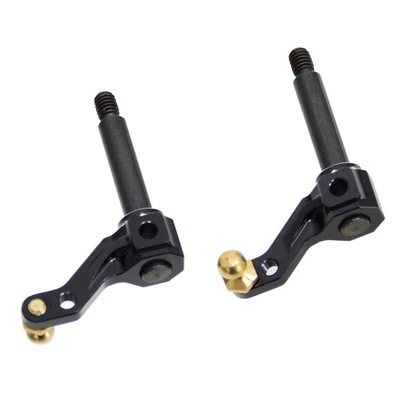 Brazos de nudillos verticales delanteros de aluminio CW01 para lonchera Tamiya CW-01 piezas de salto Foto 1 de 4