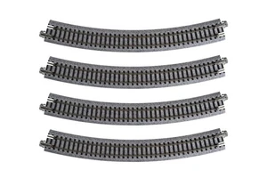 KATO N scale Unitrack Single Curved line track R381-30° 4pcs 20-140 - Picture 1 of 5