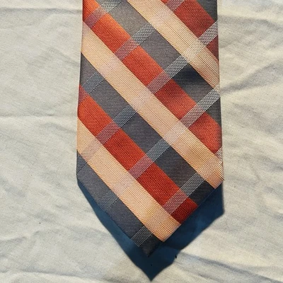 Gravata Apt 9 masculina laranja - Imagem 1 de 3