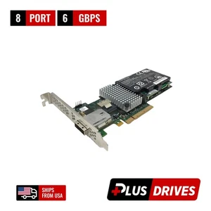 LSI 9280-4i4e 8 Port 6Gbps 512MB PCIe 2.0 SAS/SATA RAID Card High Bracket w/ BBU - Afbeelding 1 van 5